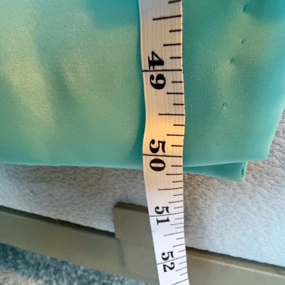 Gorgeous Turquoise Handmade Rhinestone Beaded Crystal Cheongsam Qipao Dress - Picture 16 of 16